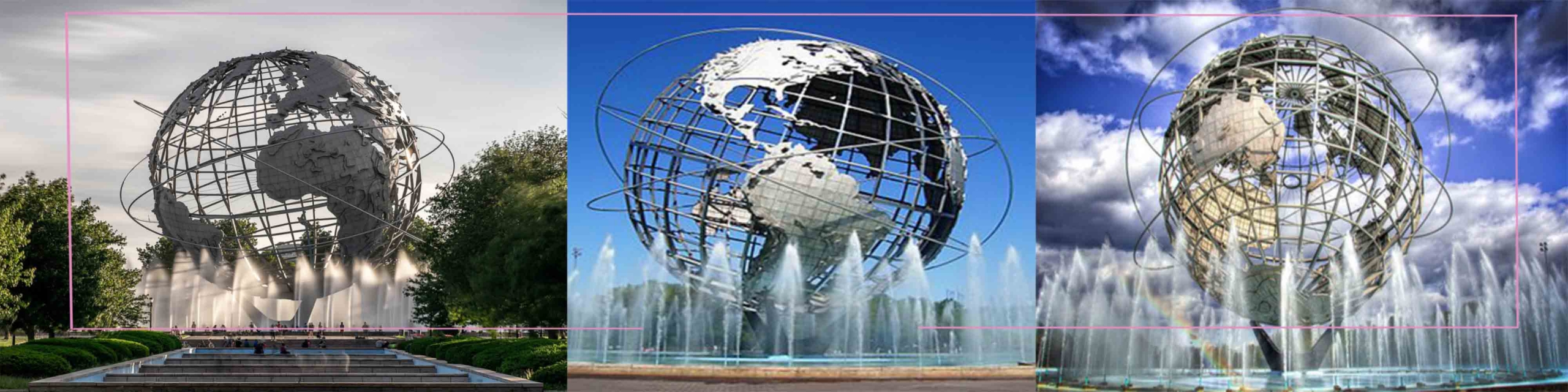 مجسمه کره جهان نما در نیویورک